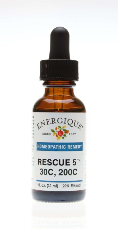 RESCUE 5 30C, 200C 1oz Homeopathic Remedy Mood Support Energique