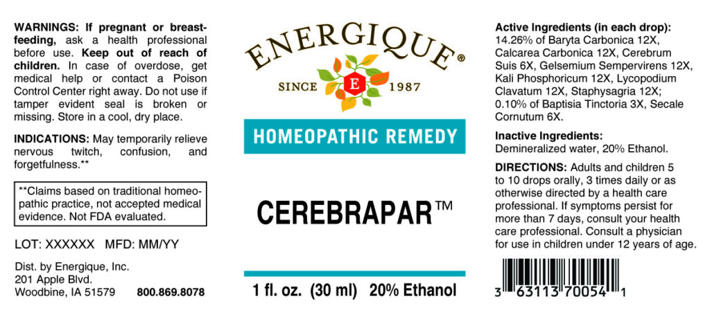 Cerebrapar - CBH Energetics