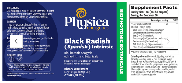 Black Radish (Spanish) Intrinsic