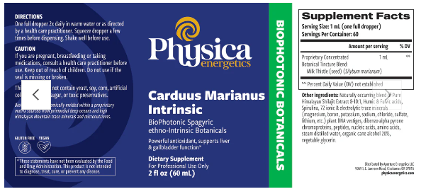 Carduus Marianus Intrinsic