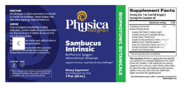 Sambucus Intrinsic