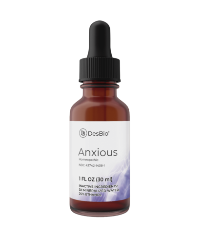 Anxious Homeopathic Mental Emotional Support DesBio