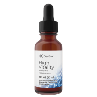 High Vitality Homeopathic Hormone Endocrine Support DesBio