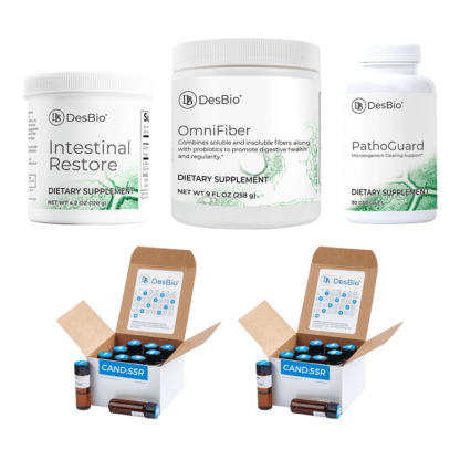 Candida Clear Kit Dietary Supplement Digestive Health Series Symptom Relief DesBio