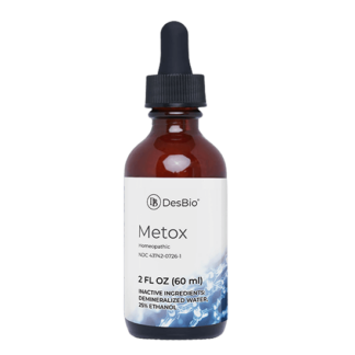 Metox 2oz Homeopathic Detoxification Support DesBio