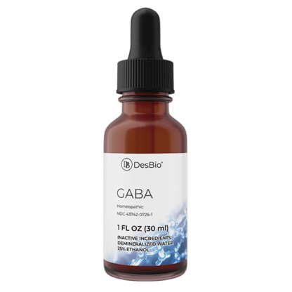 GABA Homeopathic Mental Emotional Support DesBio