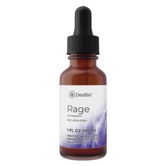 Rage Homeopathic Mental Emotional Support DesBio