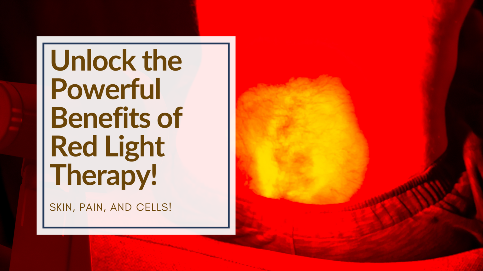 Unlock the Powerful Benefits of Red Light Therapy! CBH Energetics