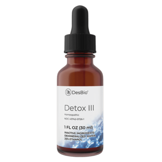 Detox III Homeopathic Remedy DesBio