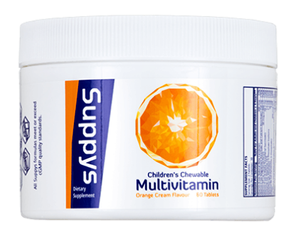 Suppys Multivitamin Orange Cream Nutritional Supplement NutriDyn