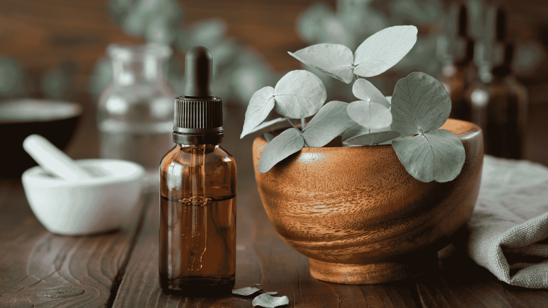 Eucalyptus essential oil which is considered in the top natural remedies for the cold.