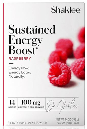 Sustained Energy Boost Raspberry Front