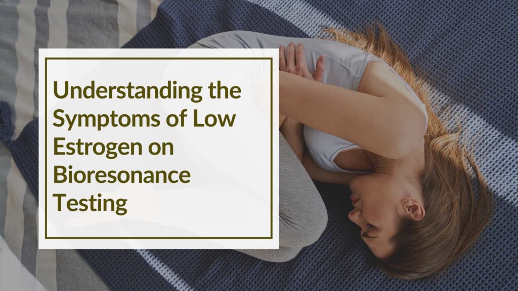 woman lying in fetal position on couch, depicting hormone imbalance to help in Understanding the Symptoms of Low Estrogen