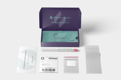 CBH Energetics bioenergetic test kit on display all contents visible