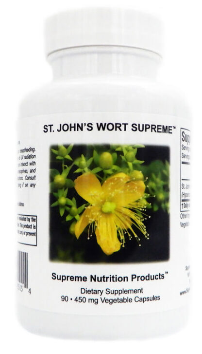 St John's Wort Supreme Nutritional Supplement Supreme Nutrition