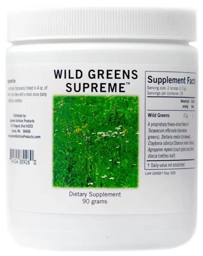 Wild Greens Supreme Nutritional Supplement Supreme Nutrition