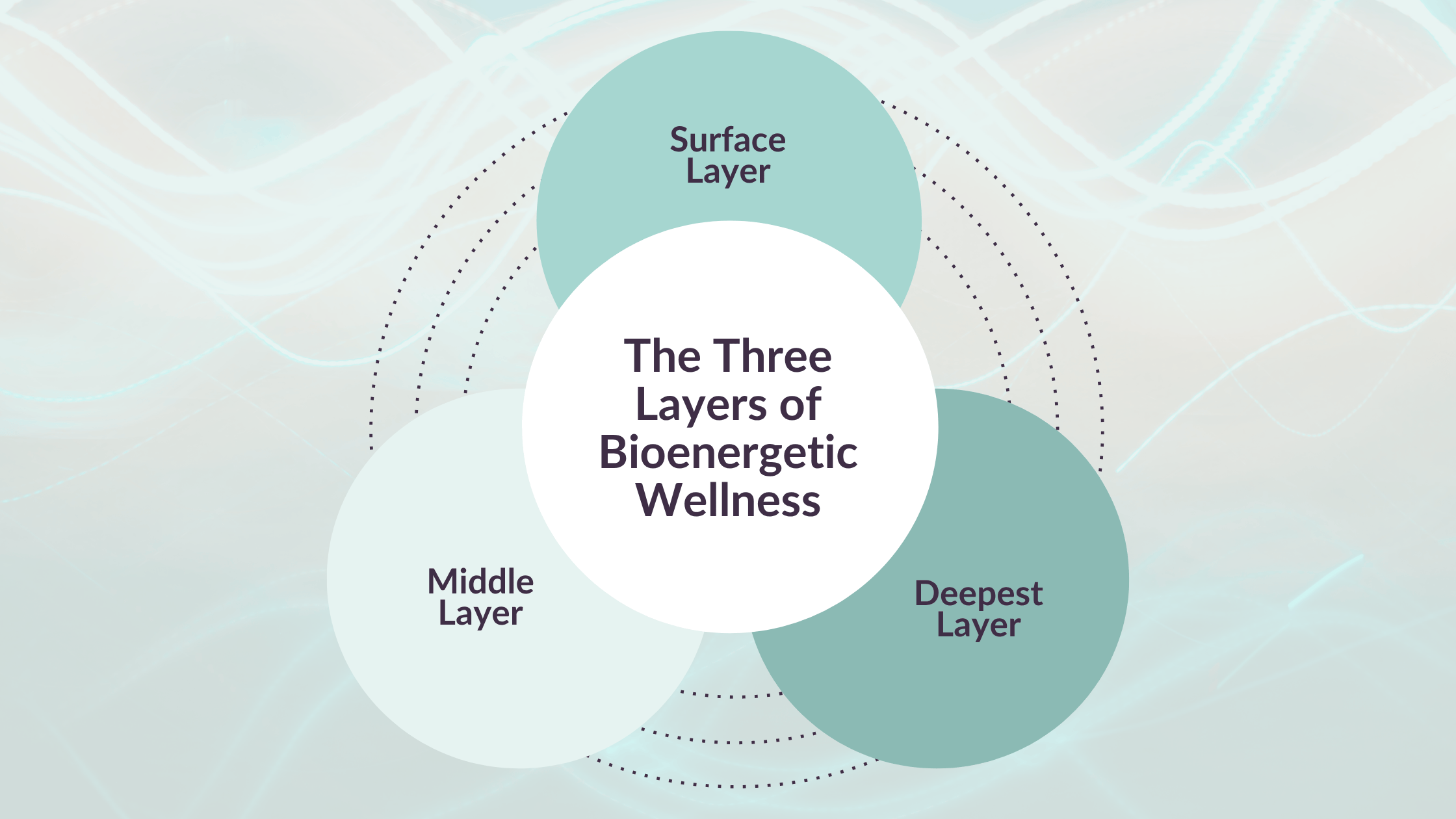 Three layers of bioenergetic wellness.