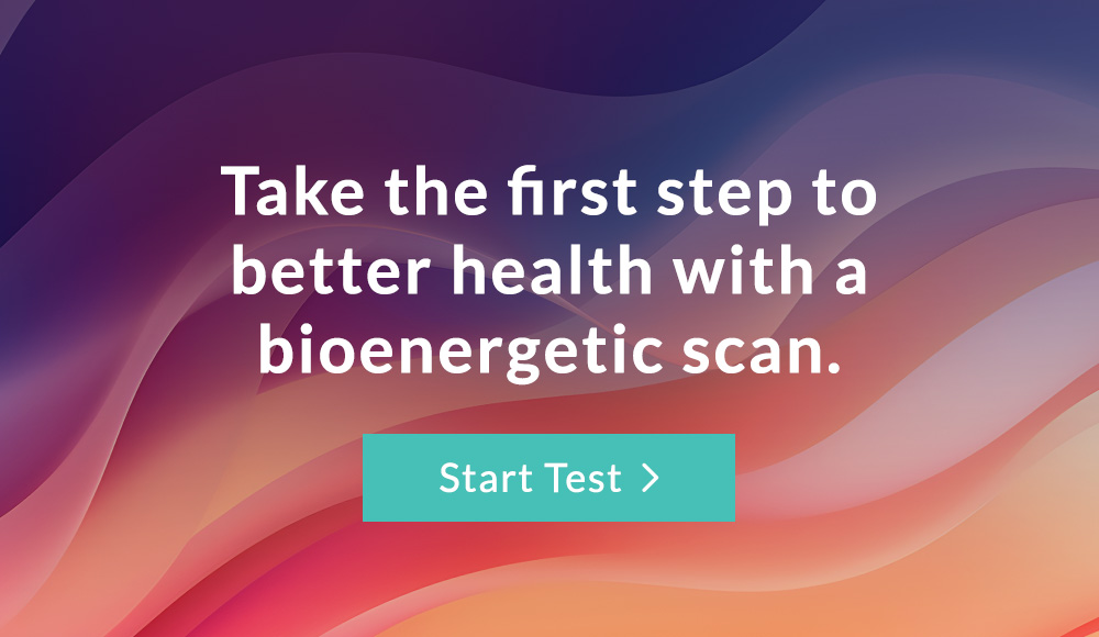 Graphic swirl asking for bioresonance testing