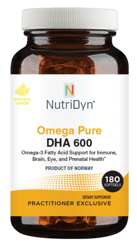 Omega Pure DHA 600 Nutritional Supplment NutriDyn