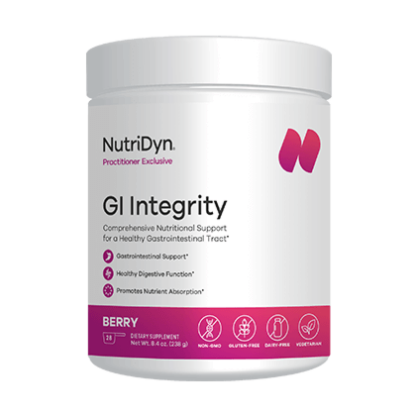GI Integrity Nutritional Supplement Supports Healthy GI Tract Berry Flavor NutriDyn