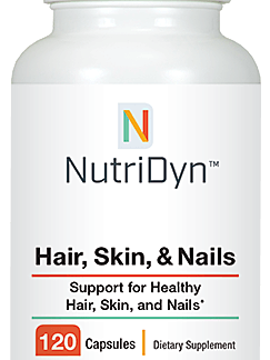 Hair Skin & Nails Dietary Supplement Hair Skin & Nail Support NutriDyn