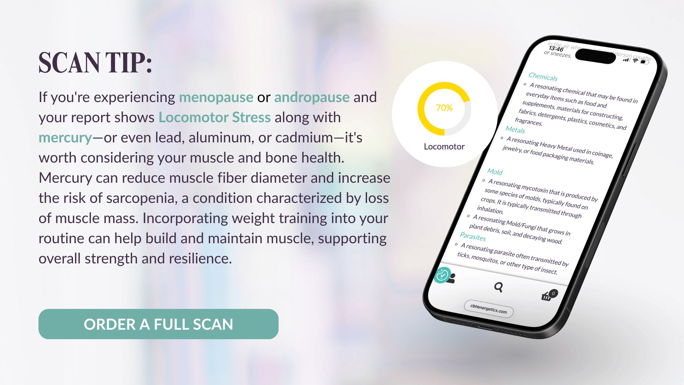 Scan tip for mercury toxicity and detox.