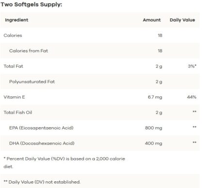 Omega Pure EPA DHA 600 2