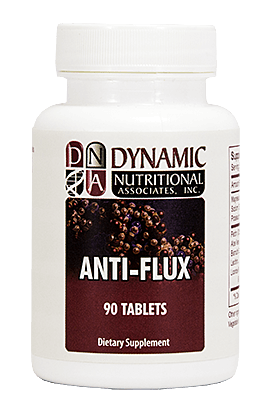 ANTI-FLUX Nutritional Supplement Addresses Reflux Heartburn Symptoms Nutridyn
