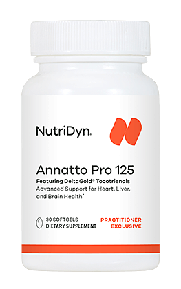 Annatto Pro 125 Nutritional Supplement Advanced Support for Heart Liver Brain Health NutriDyn