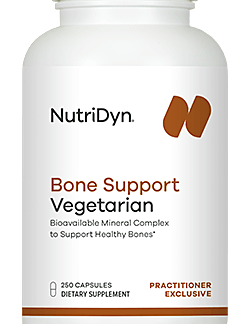 Bone Support Vegetarian Nutritional Supplement Mineral Complex supports Healthy Bones NutriDyn