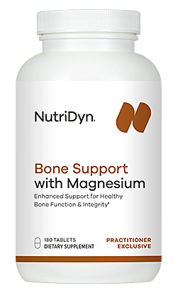 Bone Support with Magnesium Nutritional Supplement Supports Healthy Bone Function and Integrity NutriDyn
