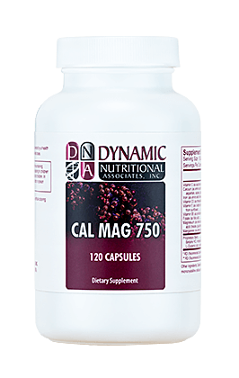 Cal Mag 750 Nutritional Supplement Mineral Complex Promotes Healthy Muscle Function and Bone Formation NutriDyn