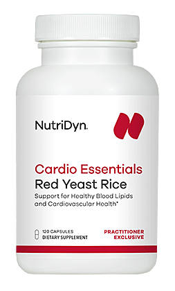 Cardio Essentials Red Yeast Rice Nutritional Supplement Supports Healthy Blood Lipids and Cardiovascular Health NutriDyn