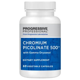 Chromium Picolinate 500 Nutritional Supplement Supports Healthy Glucose Metabolism Progressive Labs/NutriDyn