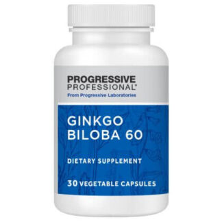 Ginkgo Biloba 60 Nutritional Supplement Supports Cognitive Function Progressive Labs/NutriDyn