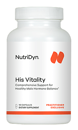 His Vitality Nutritional Supplement Supports Healthy Male Hormone Balance NutriDyn