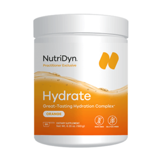 Hydrate Orange Flavor Nutritional Supplement Hydration Complex NutriDyn