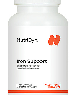 Iron Support Nutritional Supplement Support for Essential Metabolic Functions NutriDyn