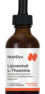 Liposomal L-Theanine Nutritional Supplement Supports Calm and Healthy Stress Response NutriDyn