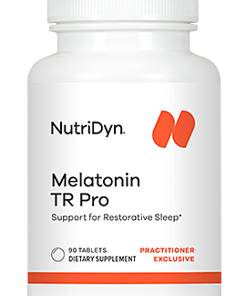Melatonin TR Pro Nutritional Supplement Supports Restorative Sleep NutriDyn