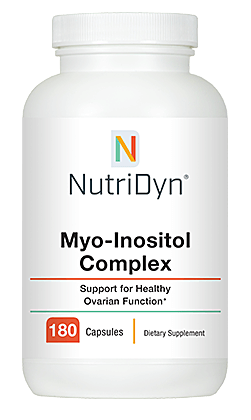 Myo-Inositol Complex Nutritional Supplement Supports Healthy Ovarian Function NutriDyn