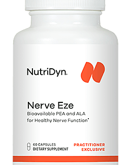 Nerve Eze Nutritional Supplement Bioavailable PEA and ALA for Healthy Nerve Function NutriDyn