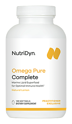 Omega Pure Complete Nutritional Supplement Supports Optimal Immune Health NutriDyn