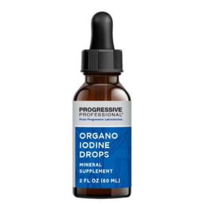 Organo Iodine Drops Nutritional Mineral Supplement Natural Iodine Progressive Labs/NutriDyn