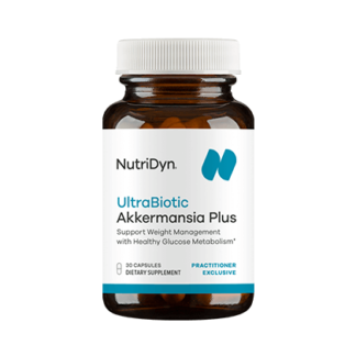 UltraBiotic Akkermansia Plus Nutritional Supplement Supports Weight Management with Healthy Glucose Metabolism NutriDyn