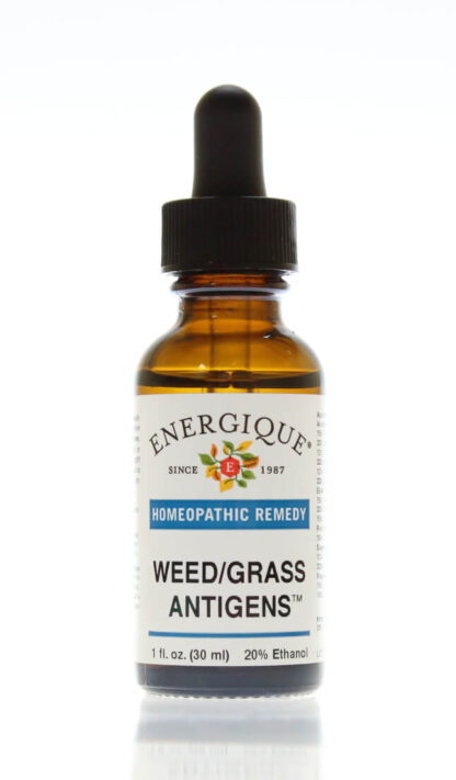 Weed and Grass Antigens 1oz Homeopathic Remedy Symptom Relief of Weed Grass Pollens Energique