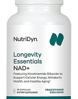 Longevity Essentials NAD+ Nutritional Supplement Supports Cellular Energy, Metabolism, Healthy Aging NutriDyn