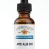 Ars Alb 30C Homeopathic Remedy Restlessness Anxiety Relief Energique