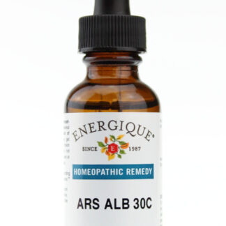 Ars Alb 30C Homeopathic Remedy Restlessness Anxiety Relief Energique