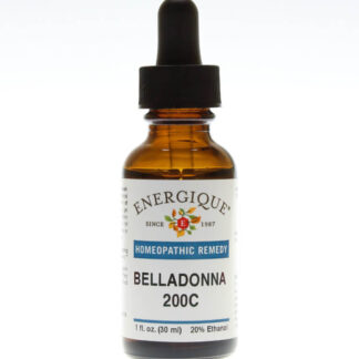 Belladonna 200C Homeopathic Remedy Sudden Heat Flush Relief Energique